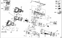 Dewalt DCS386-GB Type 1 18v Reciprocating Saw Spare Parts